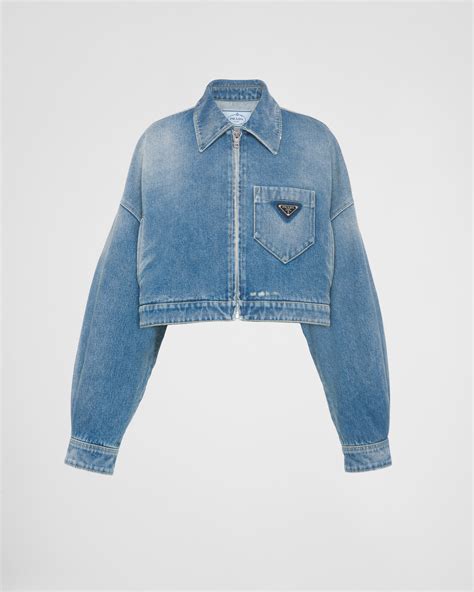 bolsa prada jeans|prada denim jacket.